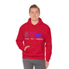 Chill Stitch – Peace Love Camping - Unisex Hooded Hoodie Sweatshirt – Embrace Your Vibe