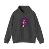 Jimmy Hendrix | Unisex Hooded Hoodie Sweatshirt | Calligram Word Design