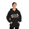Chill Stitch – Radiate Positivity - Unisex Hooded Hoodie Sweatshirt – Embrace Your Vibe