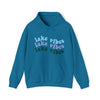 Lake Sweatshirt | Vibes Waves Beach Life | Unisex Hooded Hoodie Sweatshirt