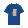 Abstract Line Face Shapes V7 | Unisex Soft Style Tee T-Shirt | Embrace Your Vibe