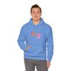 Doughnut Barbell Foodie Sweatshirt | Abstract Unisex Hooded Hoodie Sweatshirt