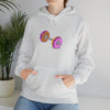 Doughnut Barbell Foodie Sweatshirt | Abstract Unisex Hooded Hoodie Sweatshirt