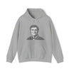 Bill Gates | Unisex Hooded Hoodie Sweatshirt | Embrace Your Vibe | Calligram Word Design