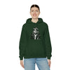 Kurt Cobain | Unisex Hooded Hoodie Sweatshirt | Embrace Your Vibe | Calligram Word Design