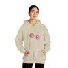 Doughnut Barbell Foodie Sweatshirt | Abstract Unisex Hooded Hoodie Sweatshirt