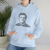 Bill Gates | Unisex Hooded Hoodie Sweatshirt | Embrace Your Vibe | Calligram Word Design