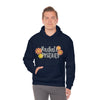 Chill Stitch – Radiate Positivity - Unisex Hooded Hoodie Sweatshirt – Embrace Your Vibe