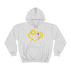 Butterflies Sunflower | Unisex Hooded Hoodie Sweatshirt | Embrace Your Vibe