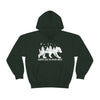 Bear Always Take Scenic Route | Unisex Hooded Hoodie Sweatshirt | Embrace Your Vibe
