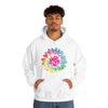 Chill Stitch – Girl Power Tie-Dye - Unisex Hooded Hoodie Sweatshirt – Embrace Your Vibe