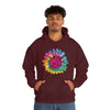 Chill Stitch – Girl Power Tie-Dye - Unisex Hooded Hoodie Sweatshirt – Embrace Your Vibe