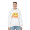 Chill Stitch – Sunshine Day Dreamer - Unisex Hooded Hoodie Sweatshirt – Embrace Your Vibe