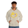 Butterflies Sunflower | Unisex Hooded Hoodie Sweatshirt | Embrace Your Vibe