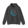 Boho Follow Your Dreams Moon Crescent | Unisex Hooded Hoodie Sweatshirt | Embrace Your Vibe