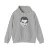Mr Bean | Unisex Hooded Hoodie Sweatshirt | Calligram Word Design