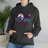 Halloween Sweatshirt |For The Love Of Halloween | Unisex Hooded Hoodie Sweatshirt