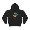 Chill Stitch –Tie-dye Peace Hand - Unisex Hooded Hoodie Sweatshirt – Embrace Your Vibe