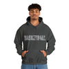 Basketball B-Ball Silhouette Sport | Unisex Hooded Hoodie Sweatshirt | Embrace Your Vibe