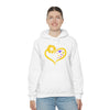 Butterflies Sunflower | Unisex Hooded Hoodie Sweatshirt | Embrace Your Vibe