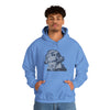 Ludwig van Beethoven Symphony Music | Unisex Hooded Hoodie Sweatshirt | Embrace Your Vibe | Calligram Word Design