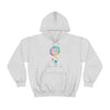 Chill Stitch – Peace Live Frog Tie-Dye - Unisex Hooded Hoodie Sweatshirt – Embrace Your Vibe