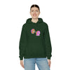 Doughnut Barbell Foodie Sweatshirt | Abstract Unisex Hooded Hoodie Sweatshirt