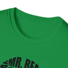 Mr Bean Comedian | Unisex Soft Style Tee T-Shirt | Calligram Word Design