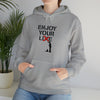 Enjoy Your Lie Life Sweatshirt | Abstract Unisex Hooded Hoodie Sweatshirt
