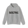 Basketball B-Ball Silhouette Sport | Unisex Hooded Hoodie Sweatshirt | Embrace Your Vibe