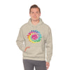 Chill Stitch – Girl Power Tie-Dye - Unisex Hooded Hoodie Sweatshirt – Embrace Your Vibe