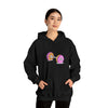 Doughnut Barbell Foodie Sweatshirt | Abstract Unisex Hooded Hoodie Sweatshirt