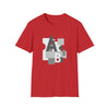Abstract Letter Shapes V8 | Unisex Soft Style Tee T-Shirt | Embrace Your Vibe
