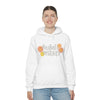 Chill Stitch – Radiate Positivity - Unisex Hooded Hoodie Sweatshirt – Embrace Your Vibe