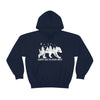 Bear Always Take Scenic Route | Unisex Hooded Hoodie Sweatshirt | Embrace Your Vibe