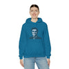 Bill Gates | Unisex Hooded Hoodie Sweatshirt | Embrace Your Vibe | Calligram Word Design