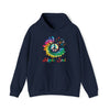 Hippie Sweatshirt | Soul Rainbow Color Wheel Splash | Unisex Hooded Hoodie Sweatshirt