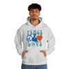 Chill Stitch – Peace & Love - Unisex Hooded Hoodie Sweatshirt – Embrace Your Vibe