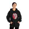 Jason Friday Halloween | Unisex Hooded Hoodie Sweatshirt | Embrace Your Vibe | Calligram Word Design