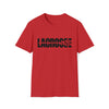 Lacrosse Shirt | Intercrosse Athlete Silhouettes | Unisex Soft Style T-Shirt