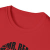 Mr Bean Comedian | Unisex Soft Style Tee T-Shirt | Calligram Word Design