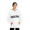 Basketball B-Ball Silhouette Sport | Unisex Hooded Hoodie Sweatshirt | Embrace Your Vibe