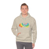 Chill Stitch – VW Tie-dye Van - Unisex Hooded Hoodie Sweatshirt – Embrace Your Vibe
