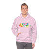 Chill Stitch – VW Tie-dye Van - Unisex Hooded Hoodie Sweatshirt – Embrace Your Vibe