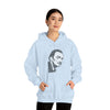 Salvador Dali Artist | Unisex Hooded Hoodie Sweatshirt | Calligram Word Design