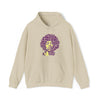 Jimmy Hendrix | Unisex Hooded Hoodie Sweatshirt | Calligram Word Design