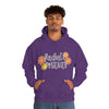 Chill Stitch – Radiate Positivity - Unisex Hooded Hoodie Sweatshirt – Embrace Your Vibe