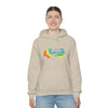 Chill Stitch – VW Tie-dye Van - Unisex Hooded Hoodie Sweatshirt – Embrace Your Vibe