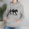 Bear Always Take Scenic Route | Unisex Hooded Hoodie Sweatshirt | Embrace Your Vibe