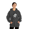 Salvador Dali Artist | Unisex Hooded Hoodie Sweatshirt | Calligram Word Design